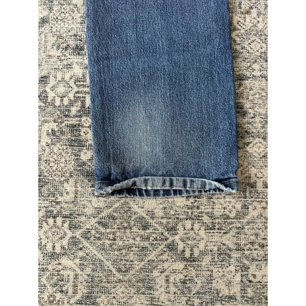 Wrangler Jeans Mens 35x36 Blue George Strait Cowboy Cut 13MGSHD - Picture 9 of 9